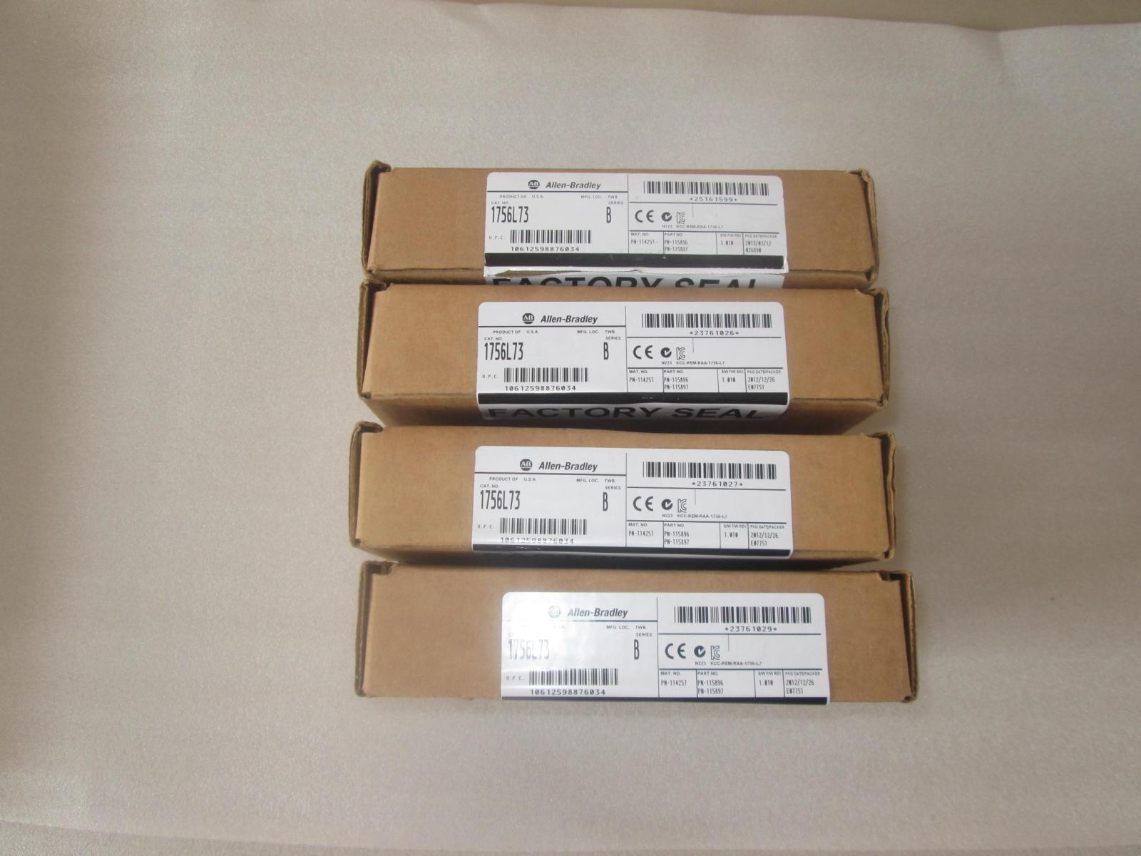 供應(yīng)1756-L71/1756L72/1756-L73現(xiàn)貨好價格CPU模塊AB PLC