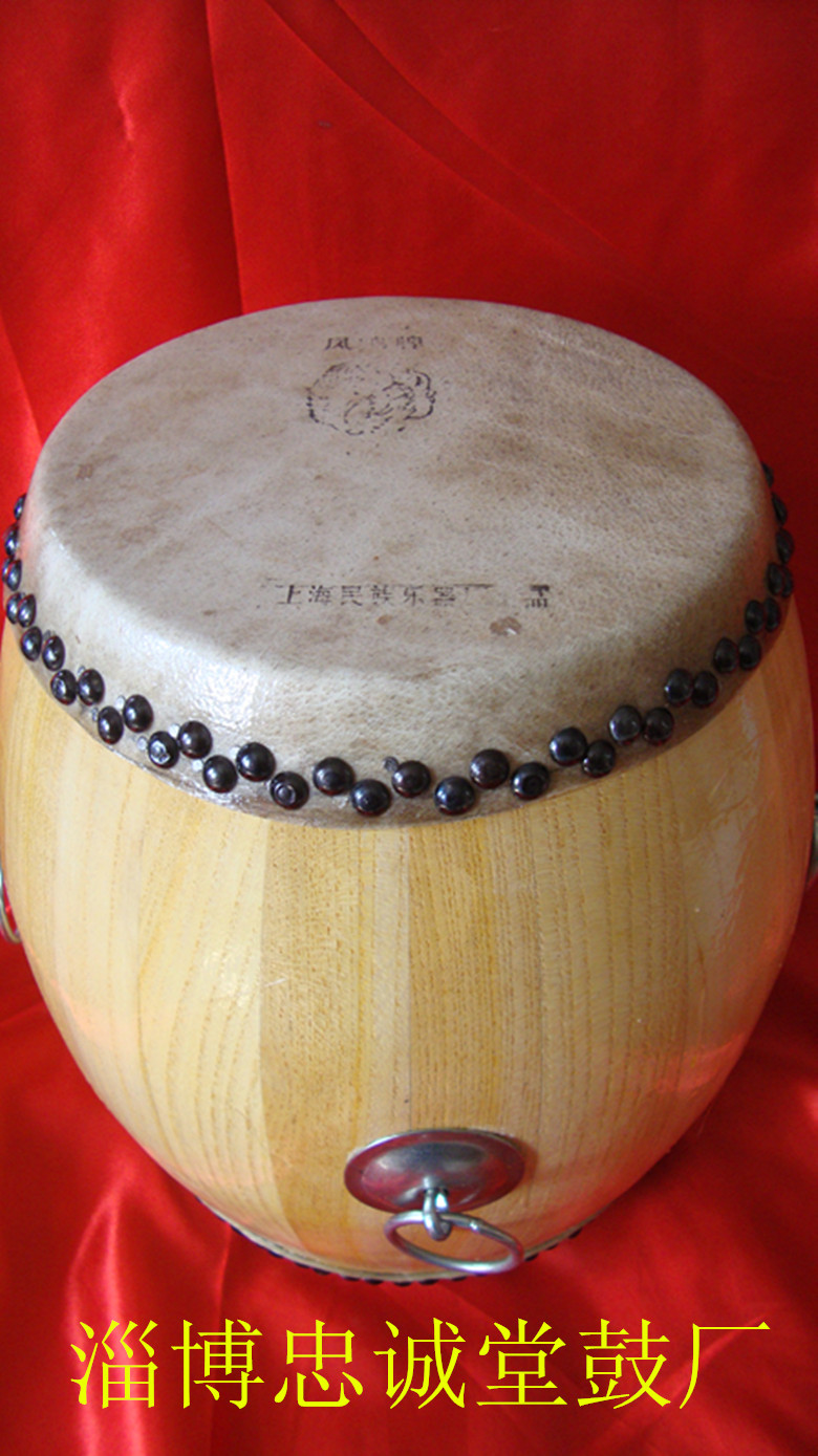 供應(yīng)頭層水牛皮高音堂鼓京堂鼓—淄博忠誠堂制鼓廠
