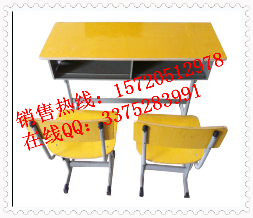 合肥廠家現(xiàn)貨學(xué)生課桌椅 課桌椅 黃色桌椅 老板桌椅
