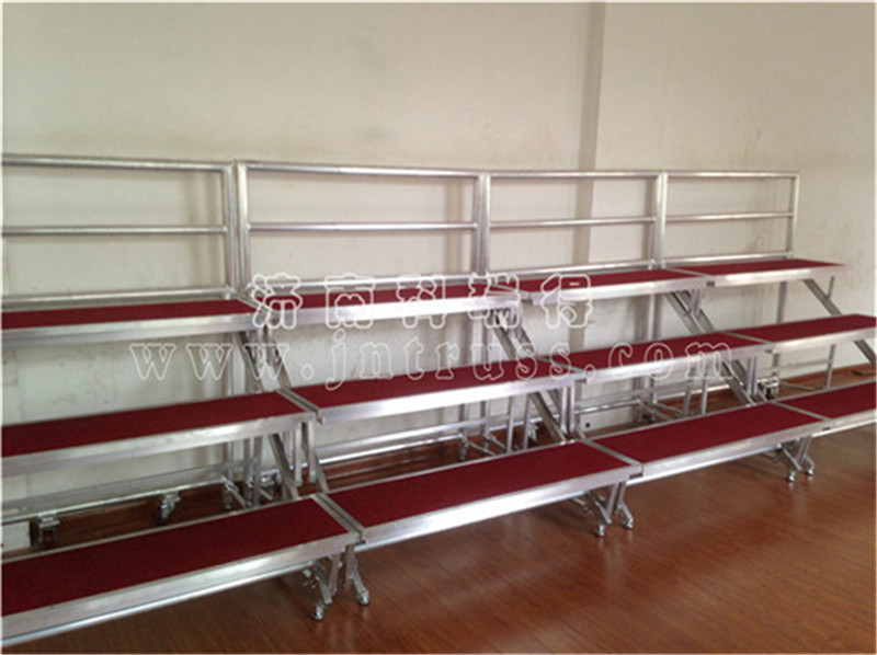 供應(yīng)折疊合唱臺(tái)鋁合金合唱臺(tái)合影臺(tái)