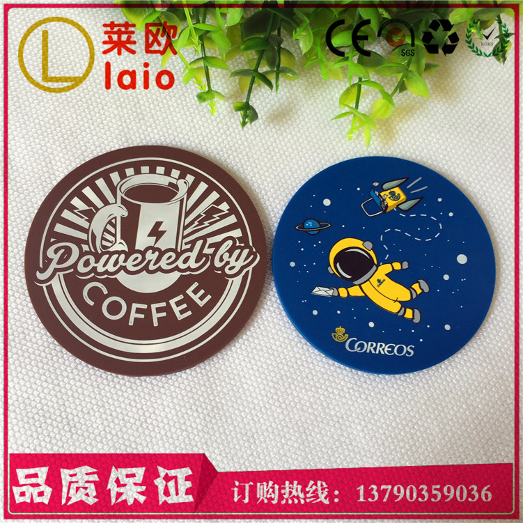 PVC橡膠制作的橡膠杯墊直銷 工廠供應(yīng)環(huán)保pvc軟膠杯墊 進口