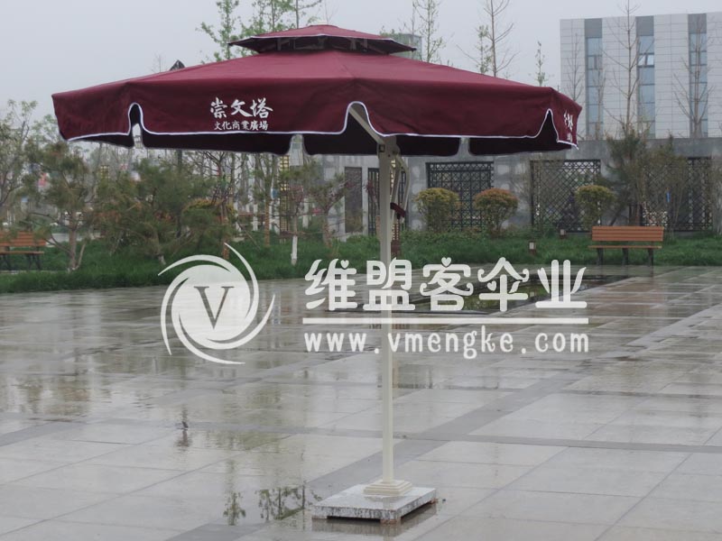 戶外崗亭傘 廣告?zhèn)阌喿鲂蓍e傘