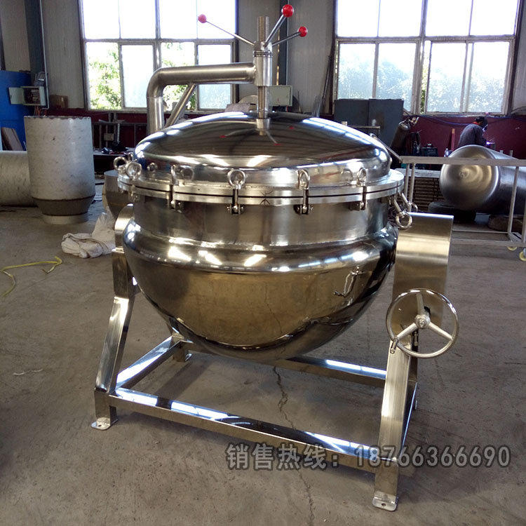 不銹鋼低溫真空濃縮鍋濃縮桃醬   電加熱不銹鋼豆?jié){濃縮鍋