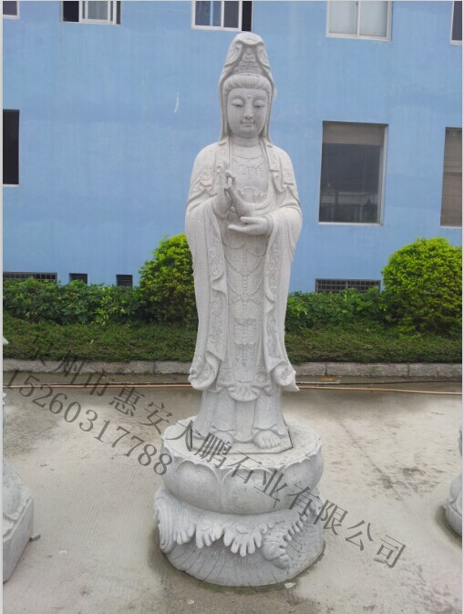 石雕佛像 石雕滴水觀音 福建石雕專業(yè)廠家
