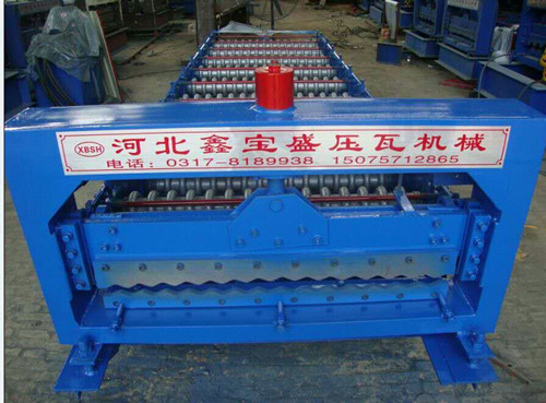 供應鑫寶盛850型水波紋壓瓦機