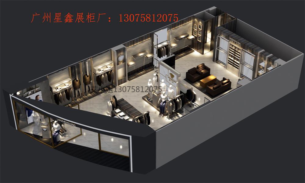 廣州專業(yè)訂做服裝展柜廠家