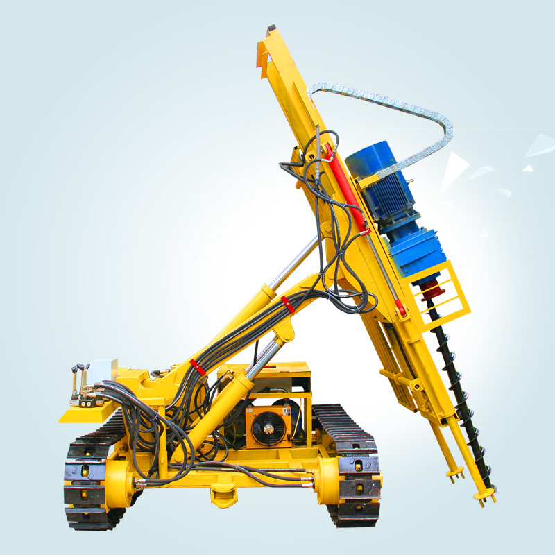 洛陽(yáng)通山TS-22A型履帶式鉆車(chē) 河南護(hù)坡*履帶鉆車(chē)