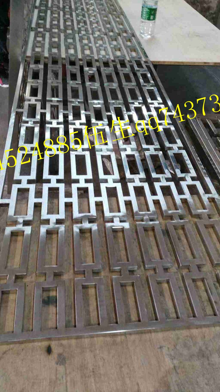 佛山不銹鋼玫瑰金鍍色屏風隔斷，廠家，價格，不銹鋼金屬花格屏風, 鍍色花格不銹鋼屏風