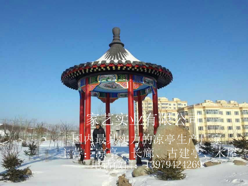 供應(yīng)古建文化涼亭長(zhǎng)廊徽派涼亭長(zhǎng)廊手工彩繪古建亭