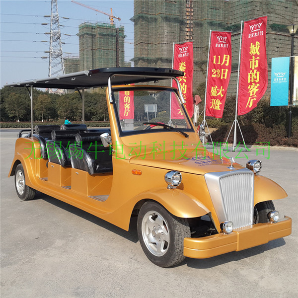 無(wú)錫電動(dòng)老爺車(chē)看房接待車(chē)價(jià)格，廠家直銷(xiāo)8座經(jīng)典款式接待車(chē)銷(xiāo)售
