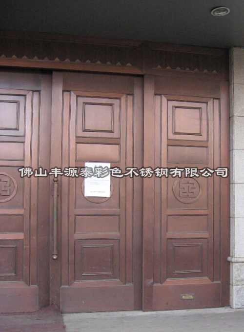 紅古銅拉絲不銹鋼板