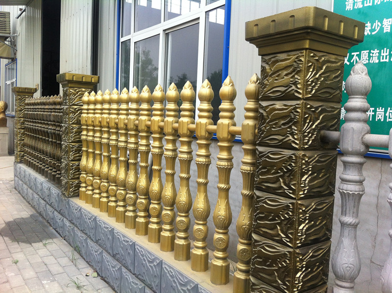 水泥圍欄、圍墻護欄、花瓶柱