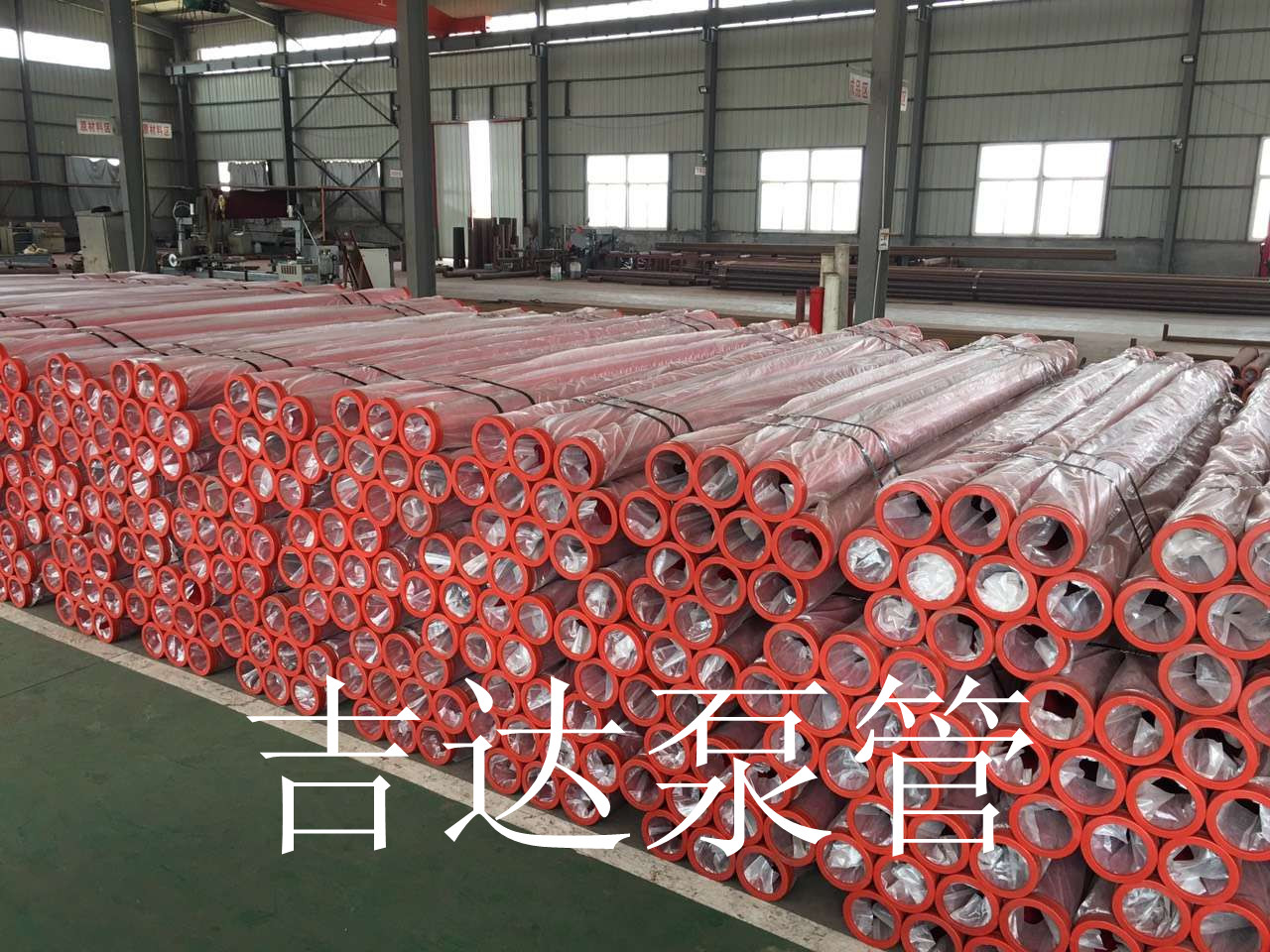 天泵配管  合金雙層超耐磨直管 質(zhì)保八萬方  天泵配管合金雙層超耐磨直管