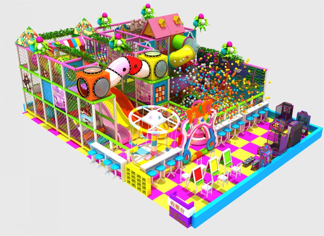 大蹦床，海盜船樂園，淘氣堡加盟，兒童樂園設(shè)備，室內(nèi)兒童游樂場，兒童游樂設(shè)施