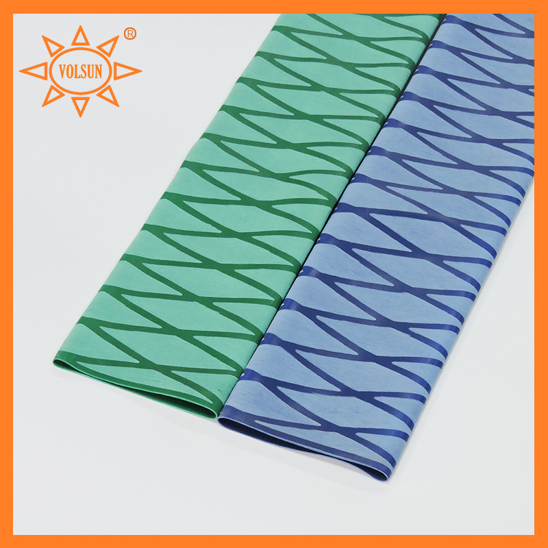 防滑熱縮管 防滑花紋熱縮管 魚(yú)竿桿把防護(hù)熱縮管 彩色熱縮管