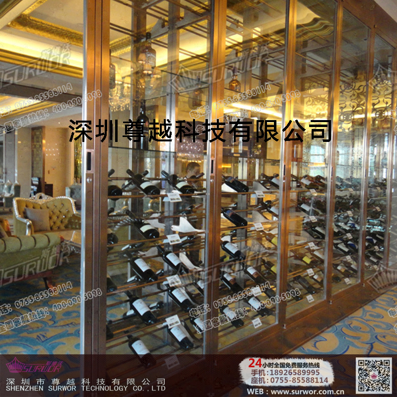 廠家專業(yè)定做恒溫不銹鋼酒柜 現(xiàn)代簡(jiǎn)約高端不銹鋼紅酒柜