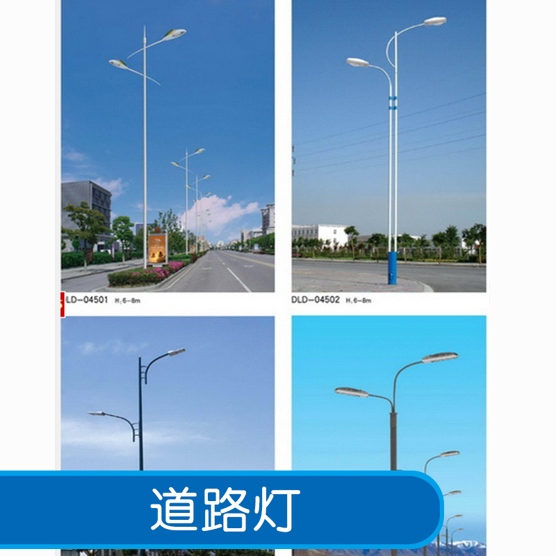 道路燈 雙臂道路路燈 戶外道路照明燈 道路景觀燈 道路高桿燈 太陽能道路燈