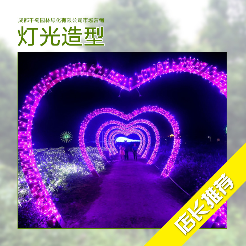 燈光造型 燈光特色產(chǎn)品 LED圖案造型燈 夢幻燈光節(jié)定制