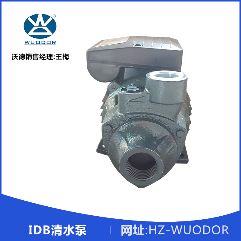 木川 IDB 清水泵 1DB-35家用清水泵 增壓抽水泵 高揚(yáng)程旋渦式清水泵