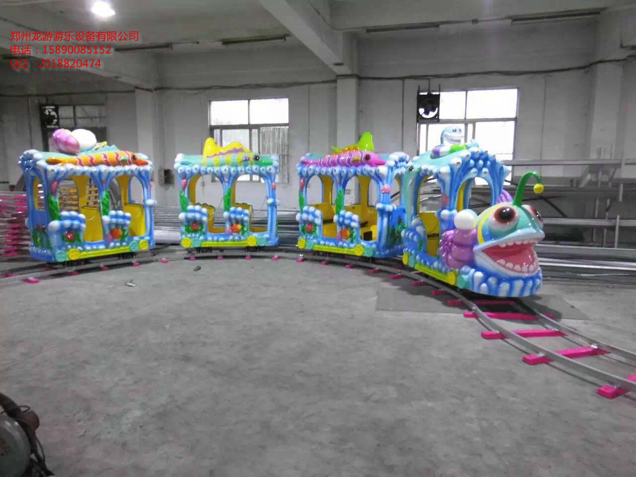 童趣小火車游藝機(jī)設(shè)備 軌道室內(nèi)外兒童游樂設(shè)施批發(fā) 小火車兒童小火車