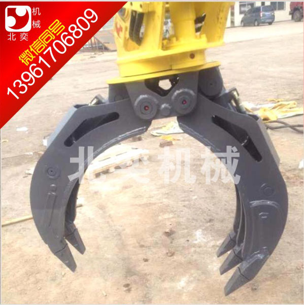 廠家無錫市北奕BYKL20抓石器，旋轉(zhuǎn)抓木器