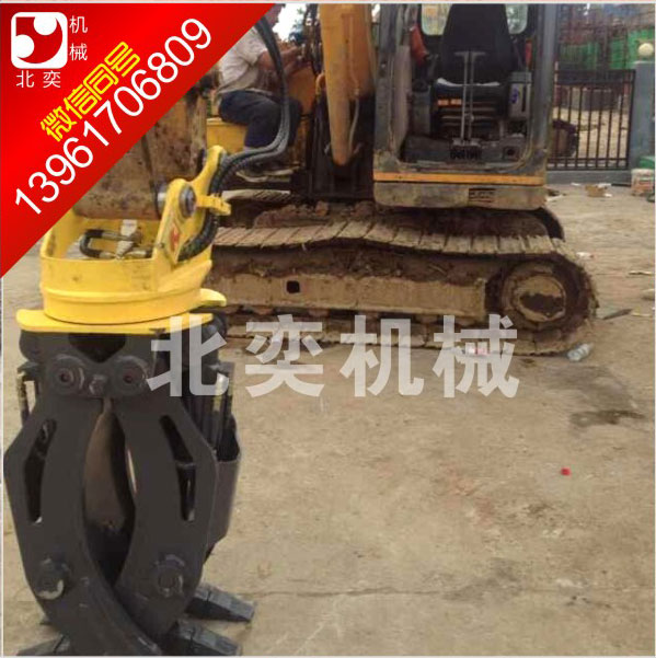 廠家無錫市北奕BYKL20抓石器，旋轉(zhuǎn)抓木器