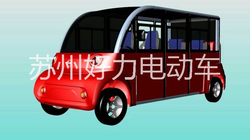新款4-6座電動(dòng)觀光車，電動(dòng)*，小型封閉觀光車，6座封閉*