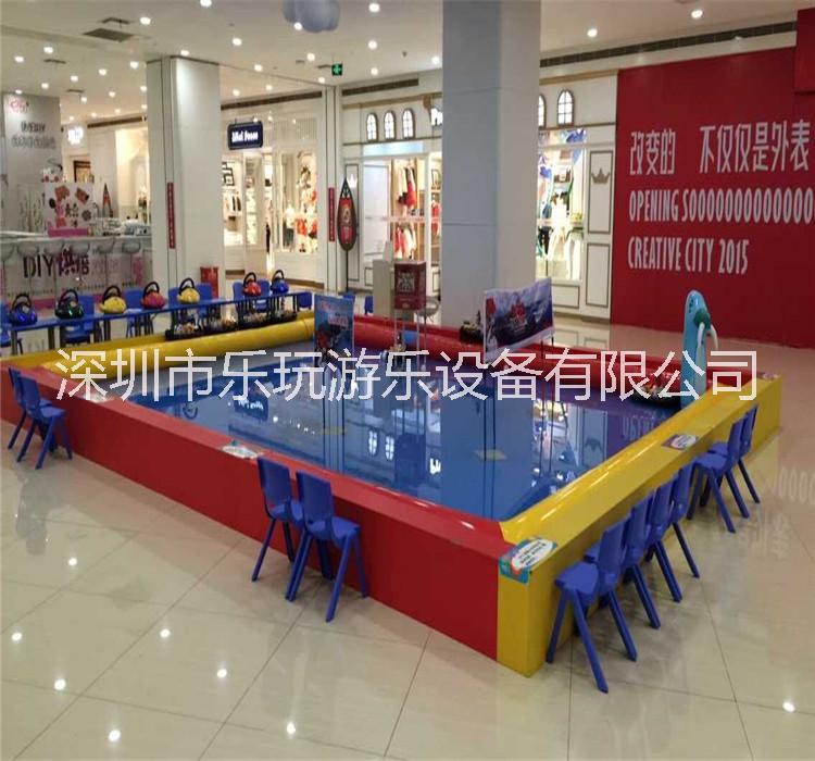 多功能電動方向盤遙控船  兒童大中型游樂設備深圳廠家*