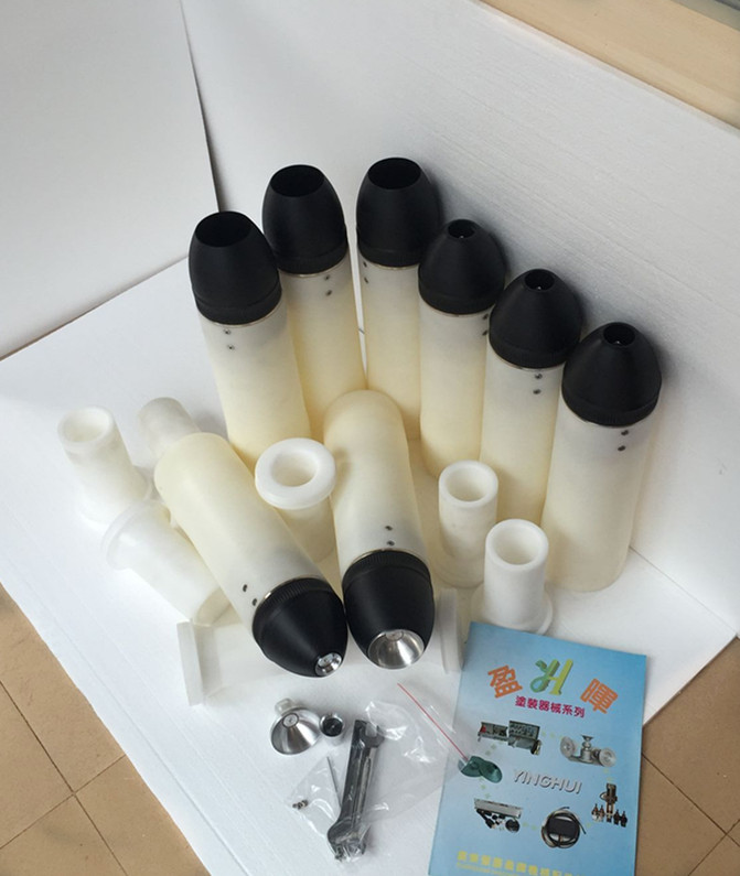 側(cè)面自動(dòng)靜電噴漆旋杯噴槍 浙江霧化旋杯噴槍