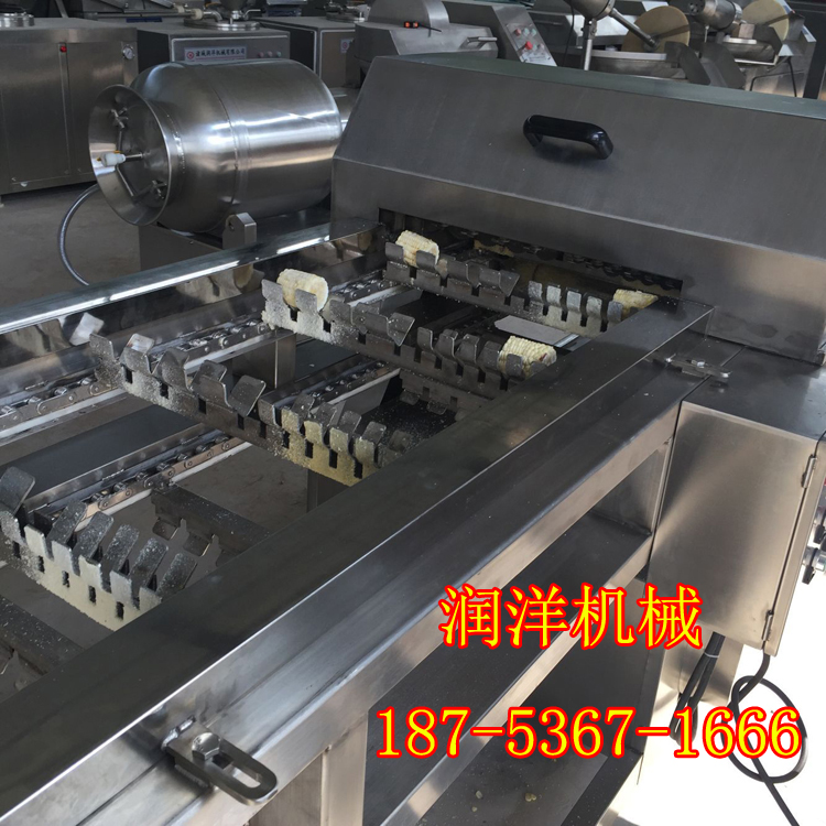 蒸煮休閑玉米塊速凍玉米切段機(jī)