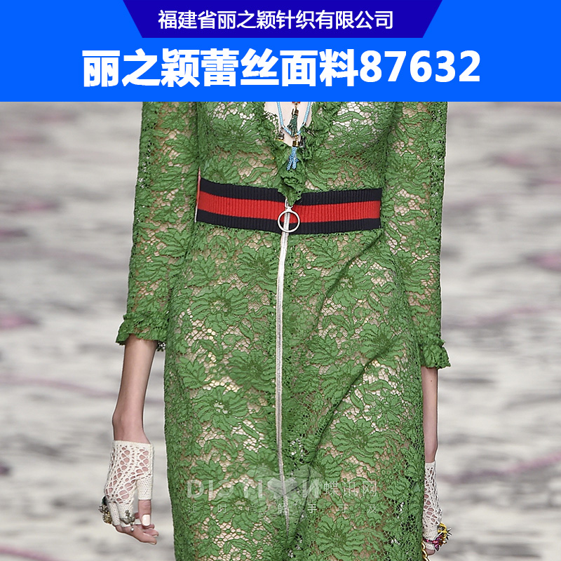 麗之穎蕾絲面料87632 時(shí)裝染色錦綸蕾絲面料 時(shí)尚婚紗蕾絲面料