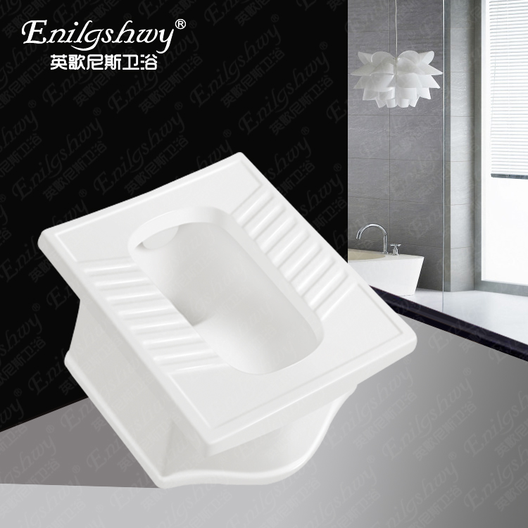 英歌尼斯衛(wèi)浴 蹲坑 批發(fā)蹲便器 OEM生產(chǎn)蹲廁