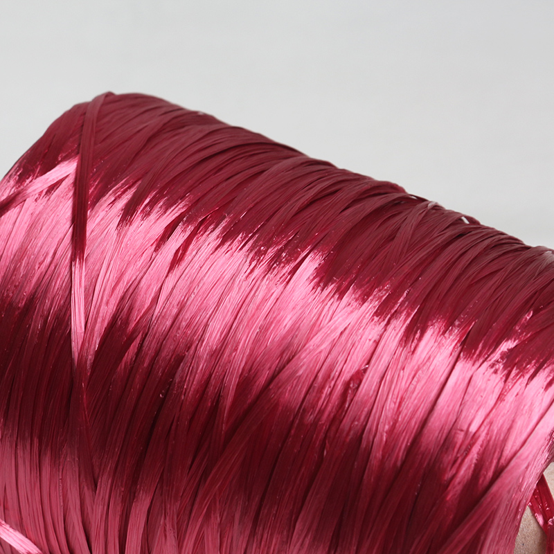 創(chuàng)意紗 *植物纖維 稻草紗 4000D有光稻草紗線 編帶紗 廠家批發(fā)