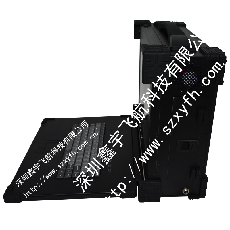 15.6寸下翻工業(yè)便攜機(jī)機(jī)箱定制工控一體機(jī)*電腦加固筆記本
