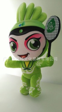 廠家直銷吉祥物設(shè)計(jì)、毛絨玩具、毛絨公仔 卡通玩具 兒童玩具 益智玩具 湯尤杯羽毛吉祥物   羽毛球公仔