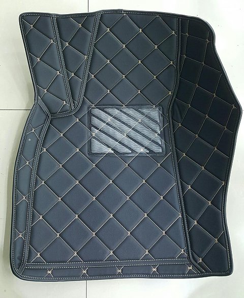 福渝嘉小方格耐磨皮全包圍腳墊批發(fā)，重慶小方格繡花耐磨皮全包圍腳墊定制批發(fā)