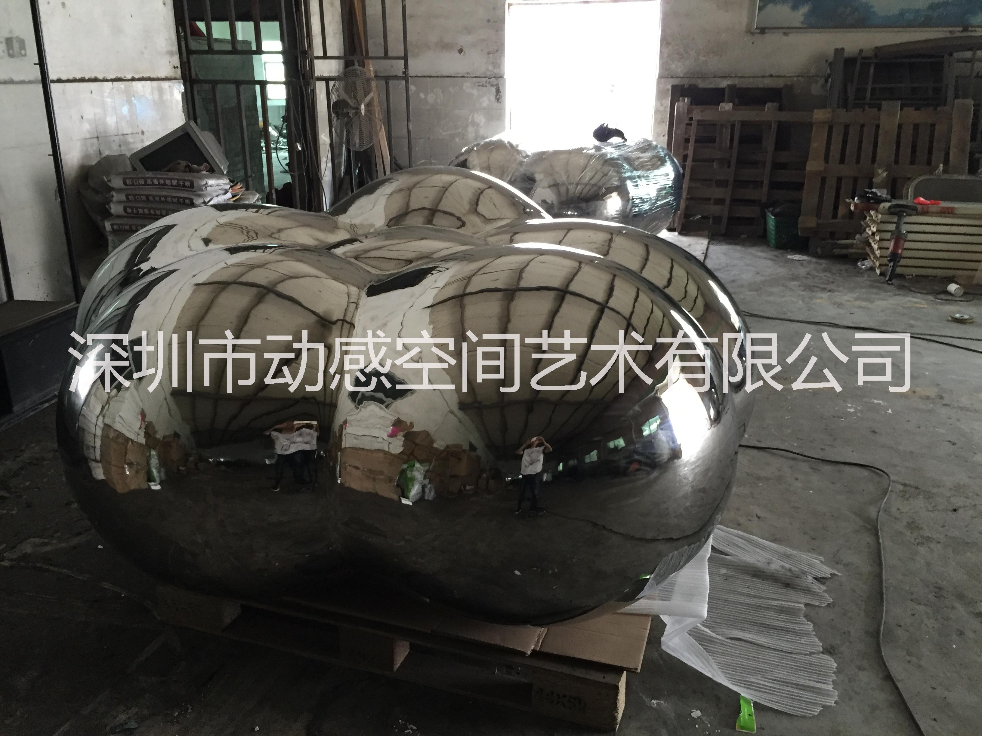 公共場(chǎng)所裝飾不銹鋼雕塑藝術(shù)品 不銹鋼抽象鏡面雕塑