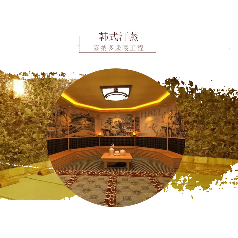 沈陽喜納多采韓式汗蒸家用汗蒸房美容院韓式多人電氣石托瑪琳納米桑拿