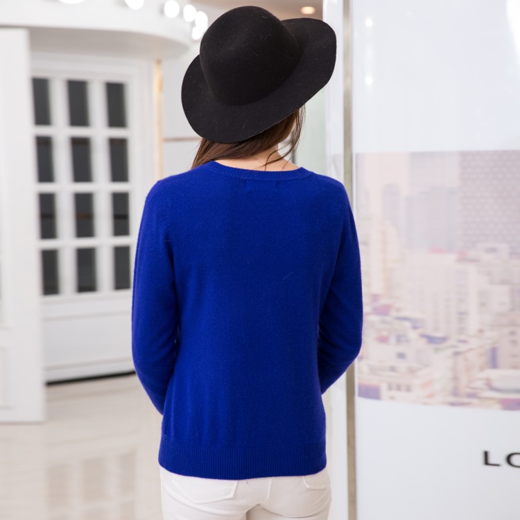 貴群四川羊絨衫定制廠家女裝毛衣打底衫針織衫 羊絨衫 羊絨衫套頭