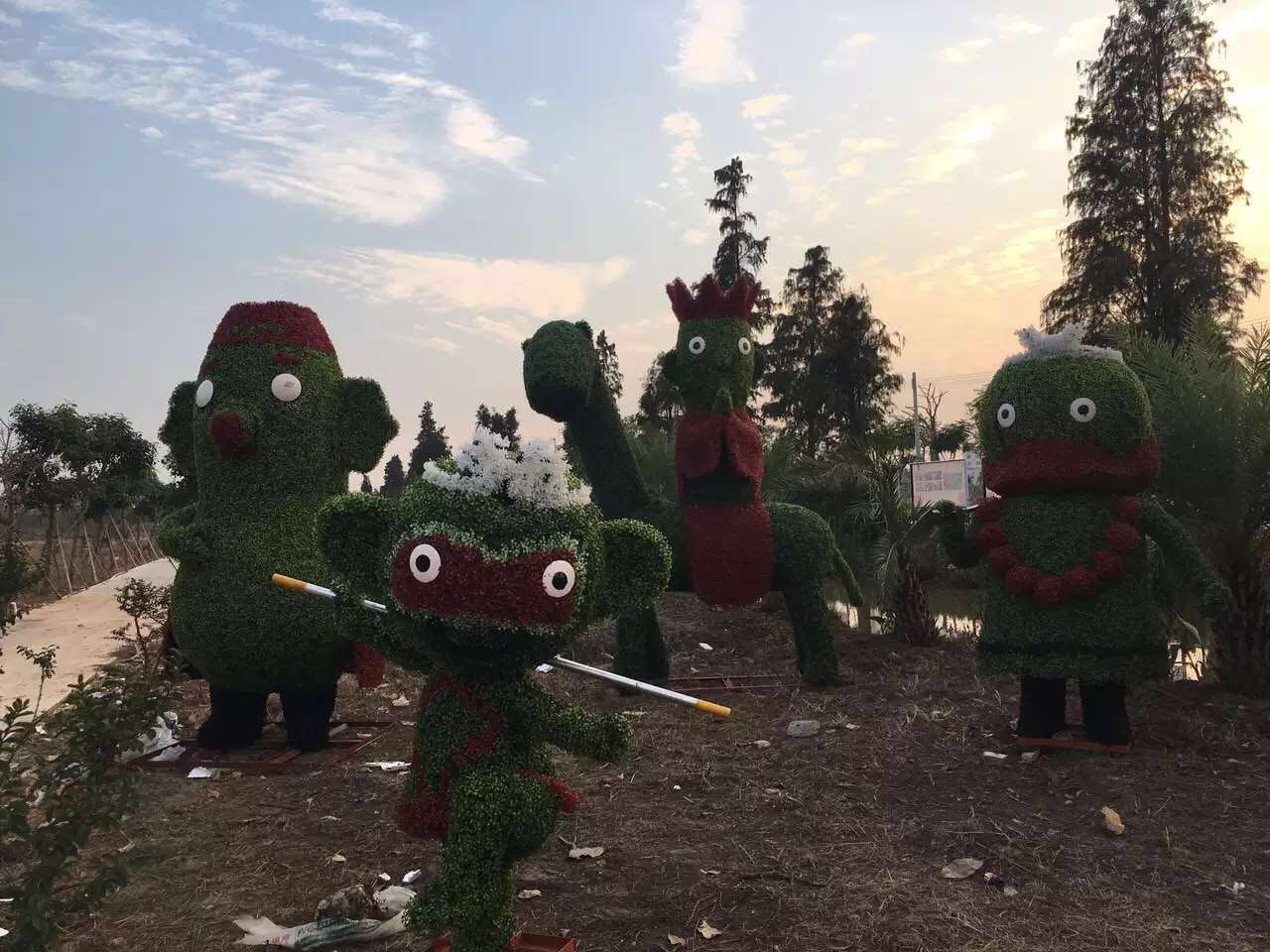 仿真園林景觀氣氛布置雕塑 房地產(chǎn)景觀人物雕塑定制 仿真動物景觀園林設(shè)計(jì) 仿真綠植造型