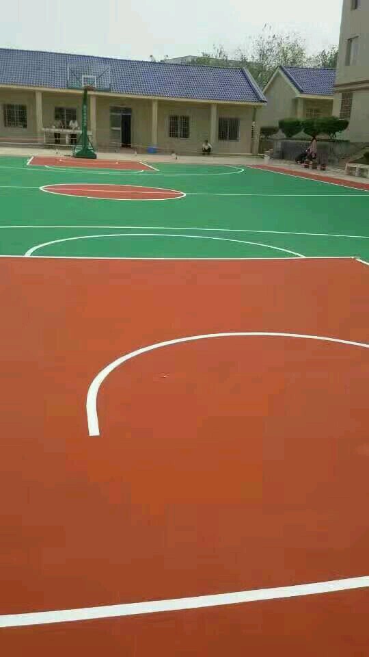 硅PU場地 丙烯酸場地 室外硅PU球場地 室外丙烯酸球場地