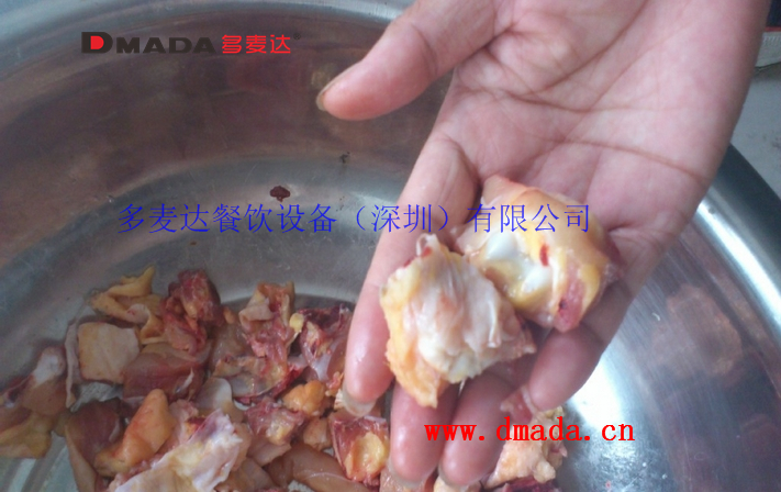 禽鳥類帶骨切丁機