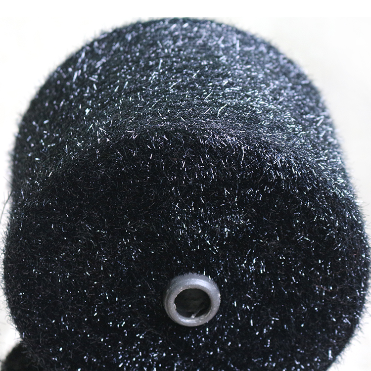 直銷現(xiàn)貨圣誕紗全滌綸紗玻璃絲花式紗線特種花式*紗*全滌紗