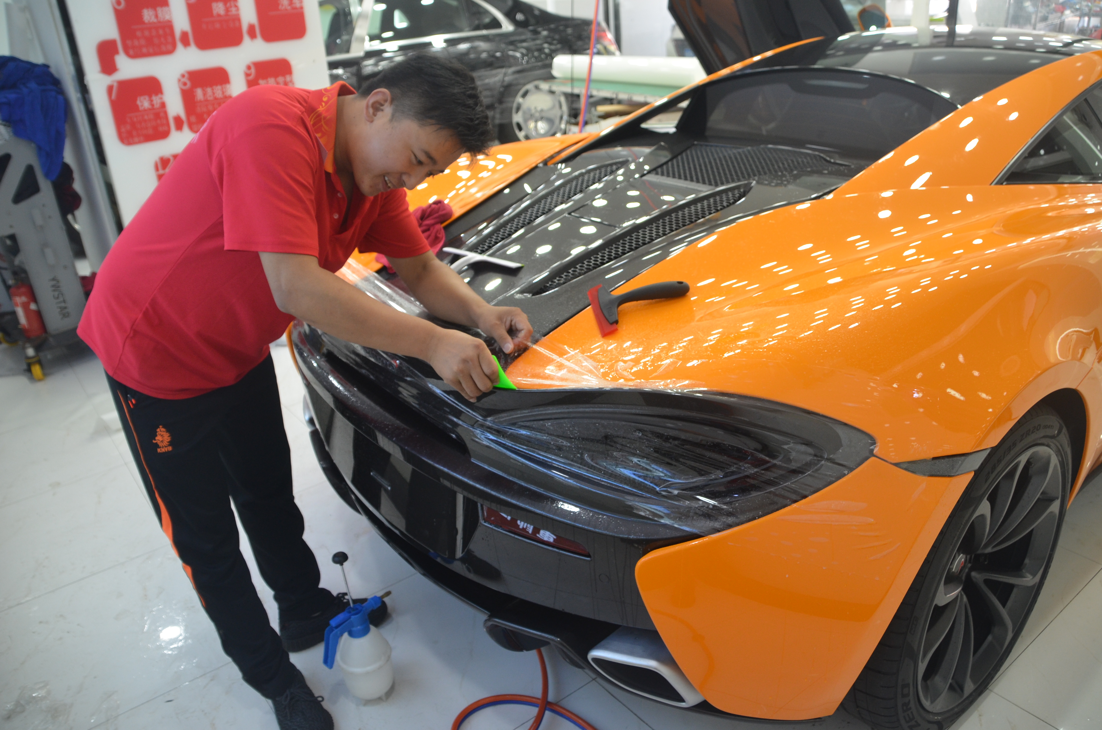 青島美國龍膜隱形車衣貼膜