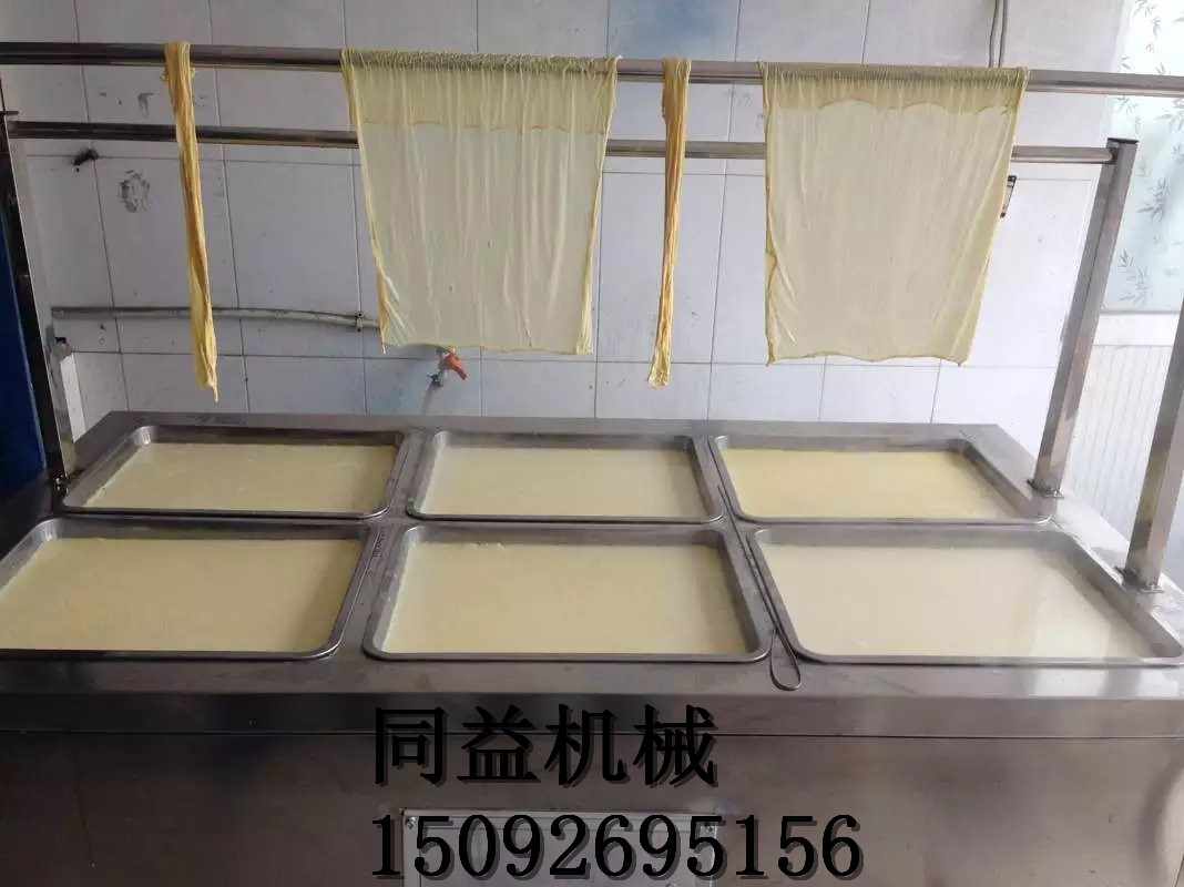 油皮機多少錢一套 操作簡單油皮機 山東同益機械TY-D-6 豆油皮機