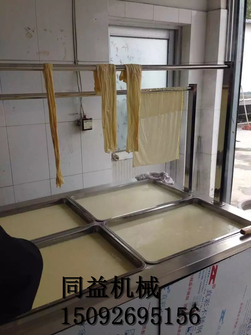 油皮機多少錢一套 操作簡單油皮機 山東同益機械TY-D-6 豆油皮機