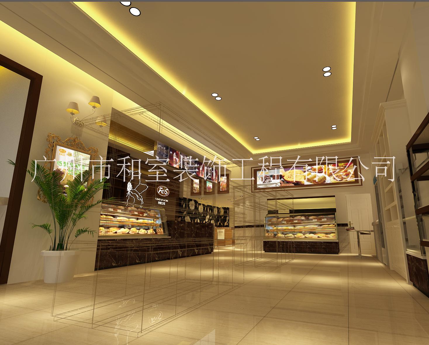 廣州自然之花面包店設(shè)計(jì)|餐飲空間設(shè)計(jì)|主題 餐廳設(shè)計(jì)