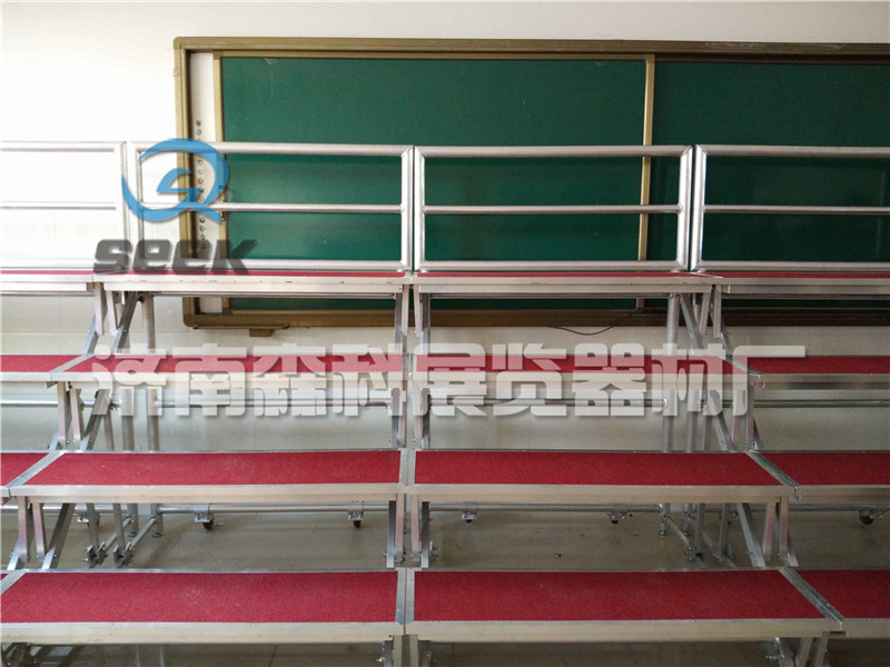 鋁合金合唱臺(tái)新款合影他伸縮臺(tái)學(xué)校學(xué)校*站臺(tái)