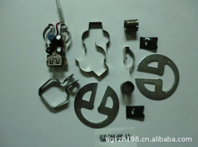 批發(fā)加工高彈力抗疲勞車(chē)充五金彈片-供應(yīng)商-價(jià)格-樣板圖