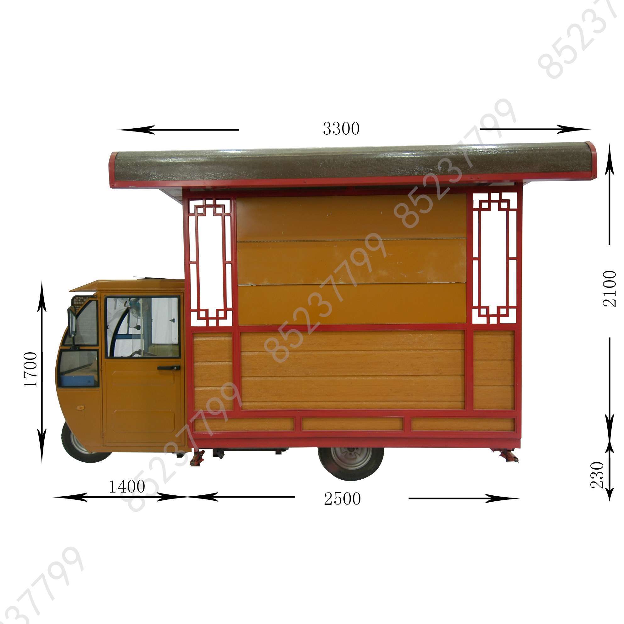 移動(dòng)售貨車河北廠家